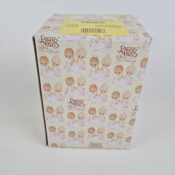 Precious Moments 272558 I Think You're Just Divine Angel Porcelain Figurine - Picture 6 of 7